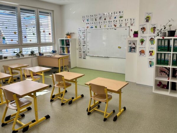 třída základní školy Basic Plzeň