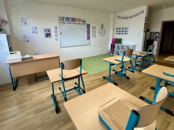 třída základní školy Basic Plzeň